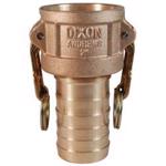 Brass Type C Coupler x Hose Shank